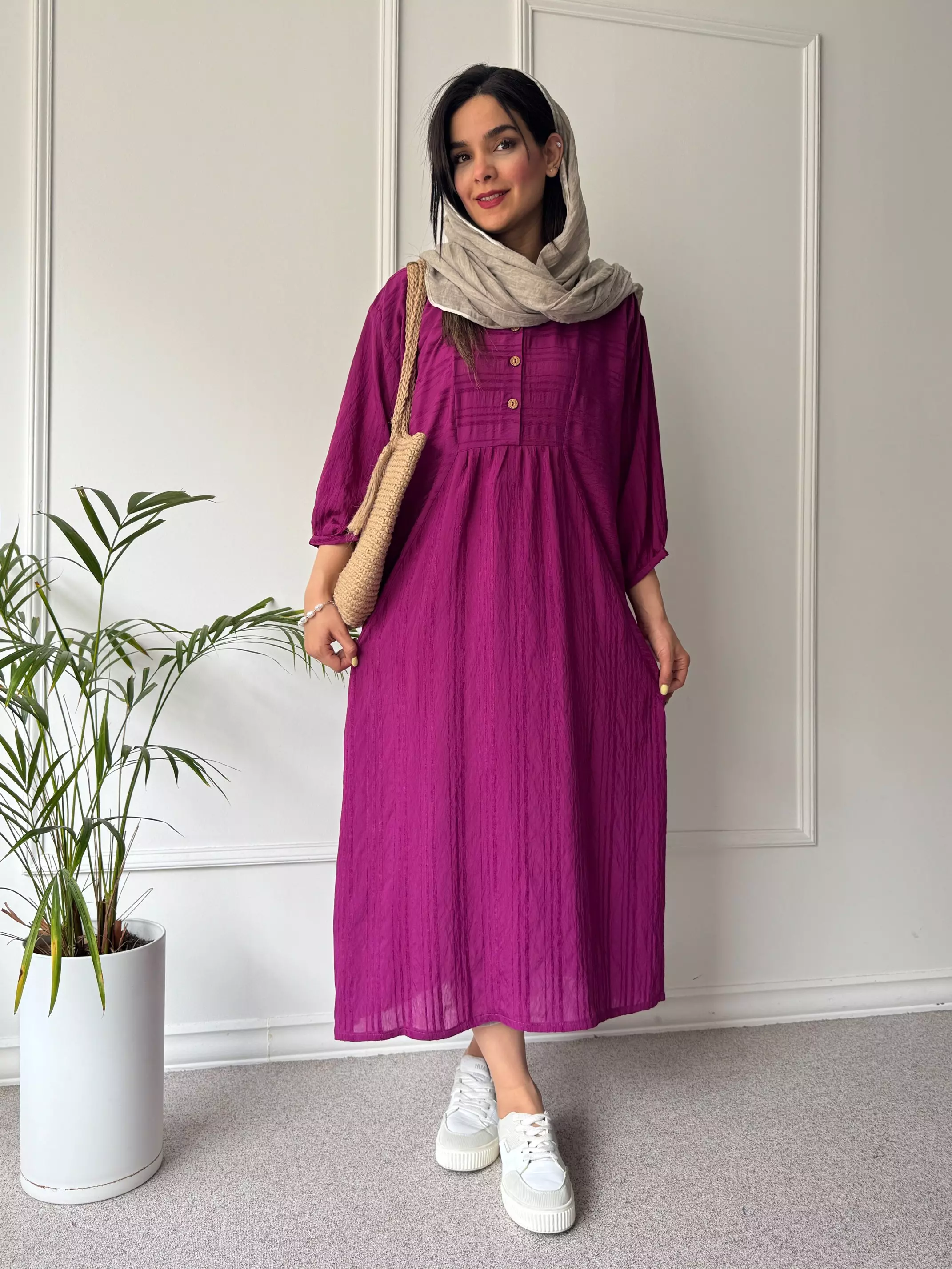 پیراهن مانتویی کایلی